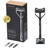 Shavent rasoio di sicurezza single edge Original 2.0 Magnetic Force Black Oak