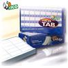 TICO Scatola 6000 etichette adesive TAB1-0722 72x23,5mm corsia singola Tico