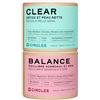 Circles CLEAR + BALANCE Duo Donna Zinco Magnesio B6 120 Capsule | Bardana Ortica Agnocasto Rodiola Pelle Ciclo Equilibrio Femminile Vegan Made in France Duo 2 Confezioni