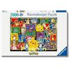 Ravensburger Puzzle Pokemon 2000 Pezzi - Puzzle Adulti +14 anni, 98 x 75 cm, Puzzle per Adulti Pokemon, Collezione Pokémon Classici, Idee Regalo