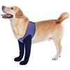 COODEO Calzini Anti-licking per Zampe di Cane, Protettori con Suolo Antiscivolo per Ferite, Stivali Impermeabili Anti-licking e Protezione Post-Operatoria (Violetta, M)