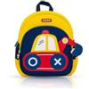 XJLyaya Zainetto Asilo Bambino, Sacca Asilo, Zaino Scuola Materna Bambino, 30 x 27 x 14 Cm, 10L, Motivo Escavatore, Adatto per Bambini Da 1 a 6 Anni