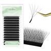 Natuhana Extension Ciglia W Forma 3D 4D 5D 6D 7D 8D 0.07 C D L LU Curl 8-15mm Classico Ciglia Ciuffetti Naturali Premade Fan Eyelash Extensions Volume Russo Professionale