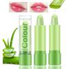 Desing Wish 2 Pezzi Rossetto PH Cambia Colore Magico Rossetto Lunga Durata Balsamo Labbra Aloe Colorato Rossetti Idratante Set Lucidalabbra Gloss Labbra Trucchi Donna Ragazza Regalo Compleanno