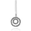 Giovanni Raspini / Floral / collana con pendente Millefiori / argento - 11698
