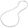 Giovanni Raspini / Catene / collana maglia ovale martellata / argento / - 6617-107