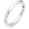 Giovanni Raspini / Rock / bracciale bangle silk medio / argento - 11390