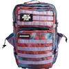 ELITRAINX Zaino tattico idrorepellente da 45 l, per sport, cabina aereo, palestra, scomparto per computer, personalizzabile, tessuto Oxford 1000D, 45 Litros
