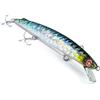 Seaspin Mommotti 190 K - Esca Artificiale per Pesca a Spinning in Mare, Long Jerk Minnow Sinking 190 mm 35 g - Armatura Passante, Ancorette BKK 4X - Lanci Lunghissimi, Alta Reattività (MACKEREL)