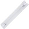 Aerzetix - Set di 12 Cerniere a Spirale Classiche N°5-14 cm - Non separabili - con cursore - Metallo/Nylon/Poliestere - Colore Bianco - Ideale per Cucito, Riparazione e Sartoria