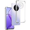 REY Cover in Gel TPU Anti-Shock per OPPO REALME 12+ 5G - REALME P1 5G, Morbido Silicone Custodie Protettivo Case, Anti-Scratch, Protettiva Sottile Back Cover
