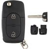 onetop1 Telecomando chiave auto per Audi A2 A3 A4 A6 A8 TT B5 RS4 Quattro 2Tasti | 1994-2002 , 2 pulsanti