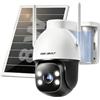 GENBOLT Telecamera Sicurezza Solare 2K 4G LTE Esterna Senza WiFi