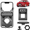 TTCR-II Compatibile con Supporto Cellulare Audi A4/S4 B8 2008-2015, A5/S5 8T 2008-2016, A4 B8 Supporto Telefono Ventilazione, A5 8T Portatelefono, S4 Avant Porta Cellulare Adatto per Audi Accessories