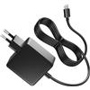 Basicvolt - Adattatore USB C da 45 W per laptop, per ASUS Chromebook C302CA, C302C, C302, C101PA, C101P, C101, C213SA, C213S. Cavo di ricarica rapida