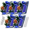AZDelivery 5 x HW-140 DC-DC Buck Boost Alimentatore Automatico Step Up/Down, Volt e Amperometro Display LCD, Convertitore di Tensione 3A 5.5V-30V a 0.5V-30V compatibile con Arduino incluso un E-Book!