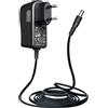 ANLINK 15V 1A/1000mA 1.8m Long Power Adapter AC 100-240V to DC 15V 1A 15W Switching Adapter 5.5x2.1mm Wall Transformer Connector for Litter Robot and Other Devices 15-V