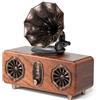 COLSUR Altoparlante Bluetooth retrò vintage FM radio supporta scheda TF/AUX/USB portatile wireless per iPhone Android 10W altoparlante Bluetooth 5.4 1800mAh batteria