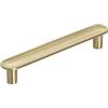 Amerock Concentrico 3-3/4 in (96 mm) Centro-Centro Oro Champagne Cabinet Pull