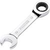 Draper 27891 HI-TORQ - Chiave combinata a cricchetto, 13 mm