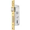 TESA 3012308 Serratura da incasso per porte in legno, entrata 40 mm, finitura bronzo/ottone, frontale quadrato
