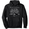 Supernatural Saving People And Hunting Felpa con Cappuccio, Unisex per Adulti, Nero, L