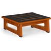 QIANBAIYI Uno sgabello in legno 14 cm per adulti e anziani con cuscinetto in gomma antiscivolo, per interni ed esterni, supporto portatile in legno per bagno, cucina, comodino e molto altro ancora