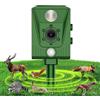 Queath Repellente Gatti,Spaventatore per gatti ad ultrasuoni, Fermare Gatti, Scoiattoli, Cani, Volpi e Altri Animali,Piccioni ultrasonico esterno