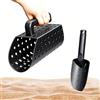 Uadme Setaccio Sabbia Metal Detector, Paletta Sabbia Subacquea con Cucchiaio in Plastica ABS, Setaccio Portatile e Accessori per Caccia al Tesoro in Spiaggia/Giardino