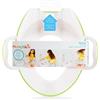 Munchkin Sedile WC robusto Munchkin | Riduttore per l'addestramento al vasino con maniglie e piedini | Ideale per bambini e piccoli | Verde