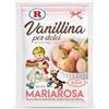 Generico Vanillina per Dolci in Polvere Mariarosa Rebecchi - 6 Bustine da 0,5g - Aroma per Torte, Creme, Budini e Dolci da Forno Totale 3g