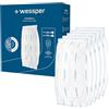Wessper Assorbitore di umidità, ricarica di granuli essiccanti 250g, per tutti i deumidificatore, antiumidità domestica, senza elettricità - 5 pezzi