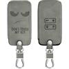 kwmobile Custodia Compatibile con Renault con 4 tasti Smart Key (solo Keyless Go) - Cover Chiavi Auto Protezione Copri Telecomando - Copertina Copri Chiave Don't touch my Key