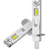JEYEFFE Lampadine LED Auto Moto H1 H4 H7 H11 9005 9006 9012 46W 12000LM CSP Chips 12V Faro LED Plug & Play IP67 Impermeabile Alta Luminosità 1:1 Sostituzione Alogena (H1)