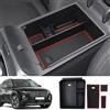 SKTU Vassoio del Bracciolo compatibile con Hyundai Tucson NX4 2021+ Scatola di Immagazzinaggio per Vano del Bracciolo, Organizer per Console Centrale (Rosso)