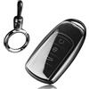Baisirui Custodia per chiave auto, compatibile con custodia per chiavi Chery Jaecoo J7 J8 J9 Tiggo 8 Pro Tiggo 8plus 5 Plus 7pro Tiggo 7 Pro Max Omoda 5 C5 4 tasti chiave pieghevole auto custodia protettiva