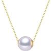 NONNYLLEI Regalo per moglie, donna, anniversario di matrimonio, collana di perle, regalo per la festa della mamma, regalo di compleanno, Natale, San Valentino per lei, Argento Sterling 925 placcato
