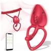 AMOZICI Vibratoreper donna professionale clotoride Ovetto Vibrante Vibratoriper donne con App 9 modalità Vibratore sexytoysys donna coppia Sex Toys Succhia Clotoride per Donna vibratore clitoride Wireless