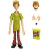 Jada Scooby-Doo Figura Shaggy Rogers 15 cm snodata, oltre 25 punti di articolazione, accessori intercambiabili, scatola finestra collezione, licenza ufficiale, 13 anni (9335625314R00)