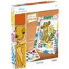 Lansay - COLLECTION SEQUINS - Simba, Il Re Leone - attività manuali per Bambini dai 7 Anni - Creare un'immagine Scintillante con Le Paillettes - Kit di Immagini Disney - Tempo Libero Creativo
