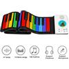 49 tasti della Tastiera Digitale Pianoforte Mano Roll Up Pianoforte