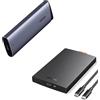 UGREEN Enclosure Disco Rigido per HDD 2.5 6Gbps E M.2 NVMe