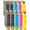 TonerPartner Confezione multipla compatibile con Epson C13T29914012 / 29XL, contenente 10 cartucce d'inchiostro