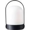WELL HOME MOBILIARIO & DECORACIÓN Well Home Lampada da Tavolo in polipropileneH.21 cm nero