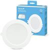 Garza - Downlight LED da incasso circolare extra-sottile, 17 cm, 12 W, 4000 K, luce neutra, 1200 lm, 30.000 h, IP20, bianco, risparmio energetico 80%