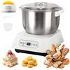 YUZINO Impastatrice per pasta in acciaio inox, 7 l, grande volume, con funzione di fermentazione termostatica (25 - 38 °C), impastatrice automatica con lama di taglio per cottura a casa