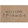 Lzuso Funny Friends Welcome Mats Zerbino anteriore interno esterno tappetino antiscivolo durevole interno esterno ingresso tappetini durevoli resistere allo sporco zerbino per casa ad alto traffico