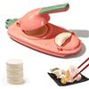 Floatdream Set di stampi per Presse per Gnocchi Manuali, Macchina per Gnocchi 2 in 1, Macchina per Gnocchi, Facile da Usare, per Fare Gli Gnocchi (Rosa,23cm)