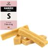 Kauies Formaggio da masticare arioso - 100% naturale per cani in latte vaccino, ricco di proteine, senza lattosio, senza glutine, ideale per cuccioli e anziani, realizzato a mano in Germania, taglia S
