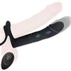 SNOWSEXY 3 IN 1 Vibratore Anale con Anello, Vibratore Anale Dildo, Stimolatore Prostata Anal Plug Sex Toys 10 Modalità di Spinta e Vibrazione Doppio Penetratore Sex Toys con Telecomando per la Coppia